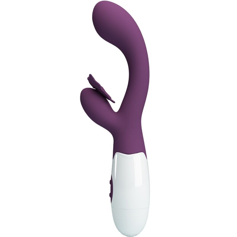 Vibromasseur Rabbit Butterfly Kiss Violet - Pretty Love