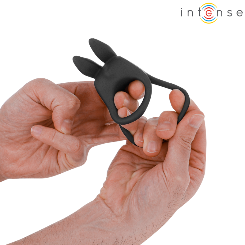 Cockring Double Vibrant SAM 10 Modes Noir - Intense