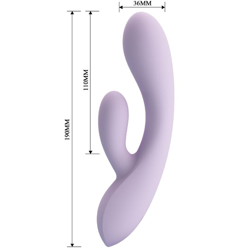 Stimulateur Rabbit Rosolyn Violet - Pretty Love
