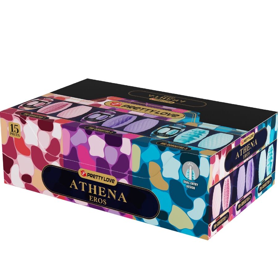 Masturbateurs Pack Athena Eros 15 Pièces - Pretty Love