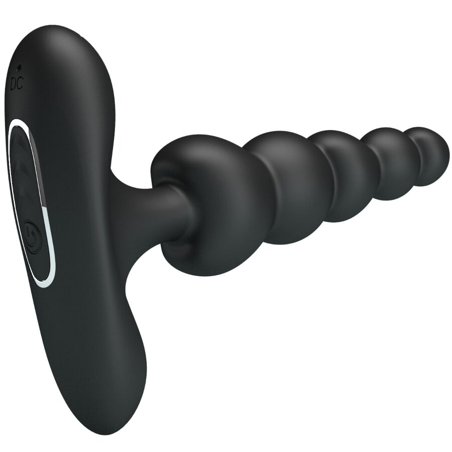 Perles Anales Pretty Love Sidney 10 Vibrations Noir