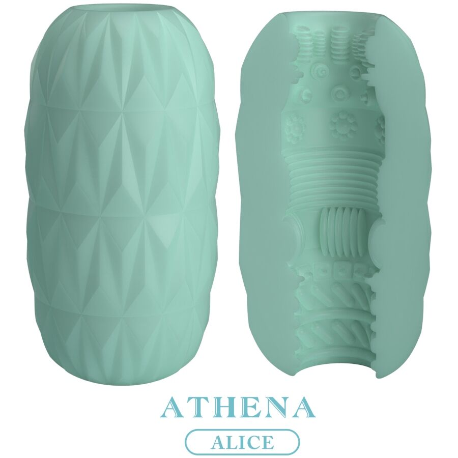 Masturbateur Œuf Athena Alice Turquoise - Pretty Love