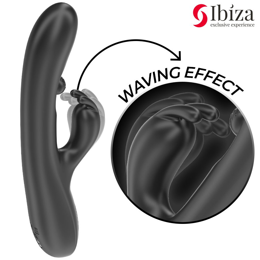 Vibromasseur Rabbit Ibiza avec Perle Roulante - Triple Moteur