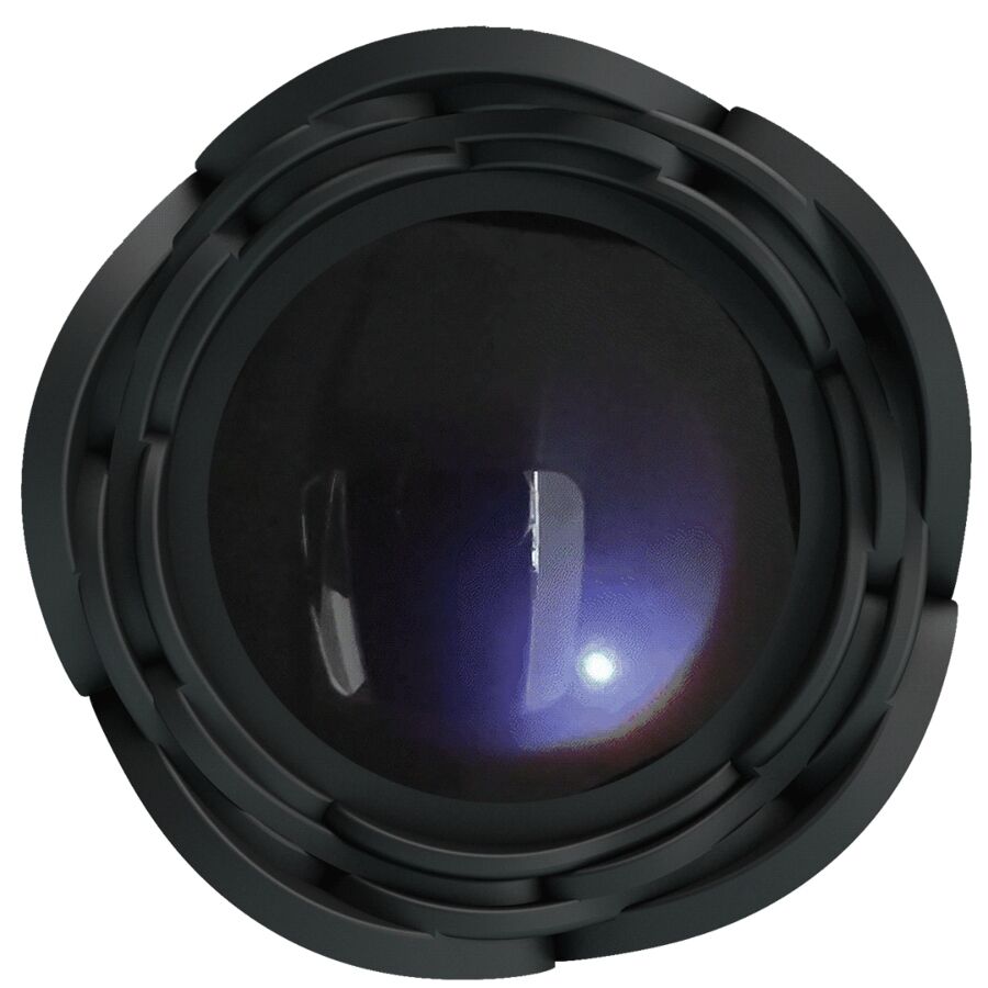 Plug Anal Vibrant LED Osborn Noir 9,8 cm - Pretty Love