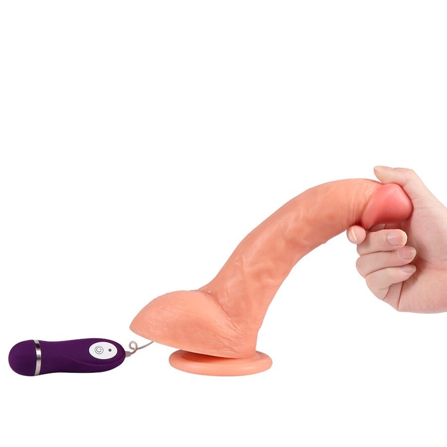 Gode Vibrant Beast Télécommandé 24,5cm - SheQu