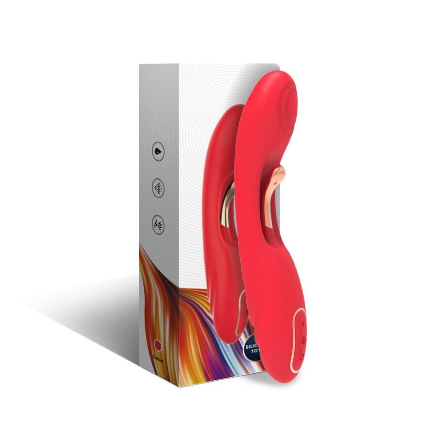 Vibrateur à Langue Oscillante Armony Rouge - Armony