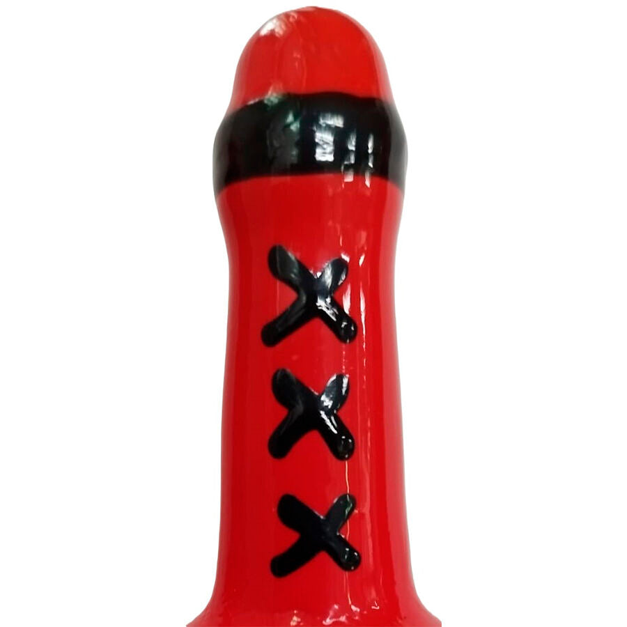 Préservatif Fantaisie Peint Main Amsterdam Rouge - Condomerie - CONDOMERIE