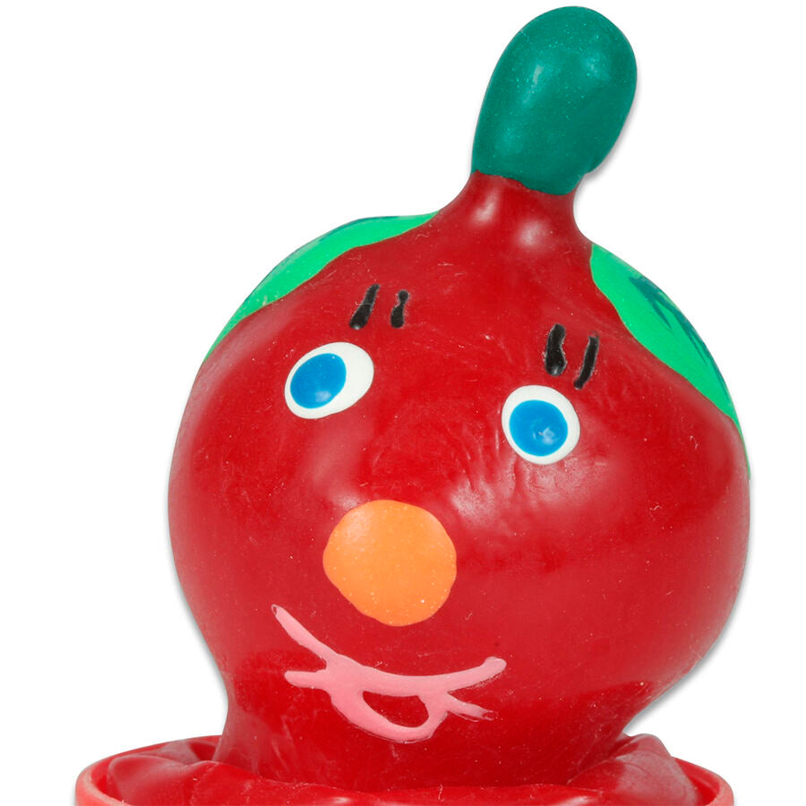 Préservatif Fantaisie Peint Main Tomate - Condomerie - CONDOMERIE