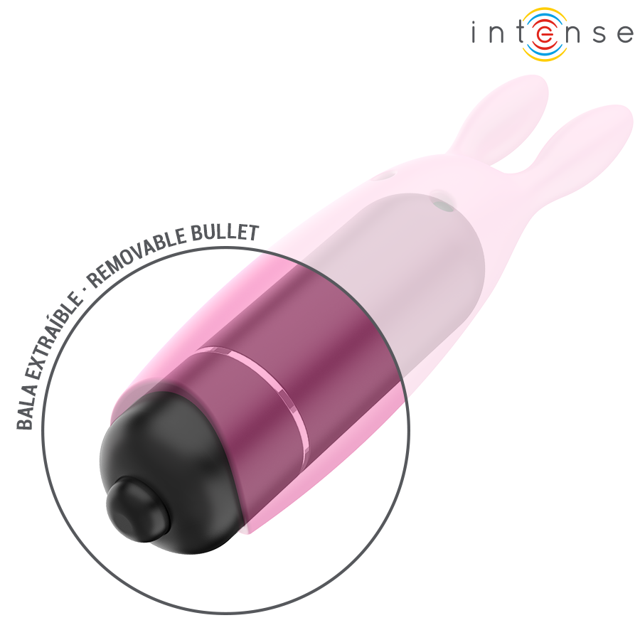 Stimulateur Clitoridien Intense Hopper Pink Rose - Intense