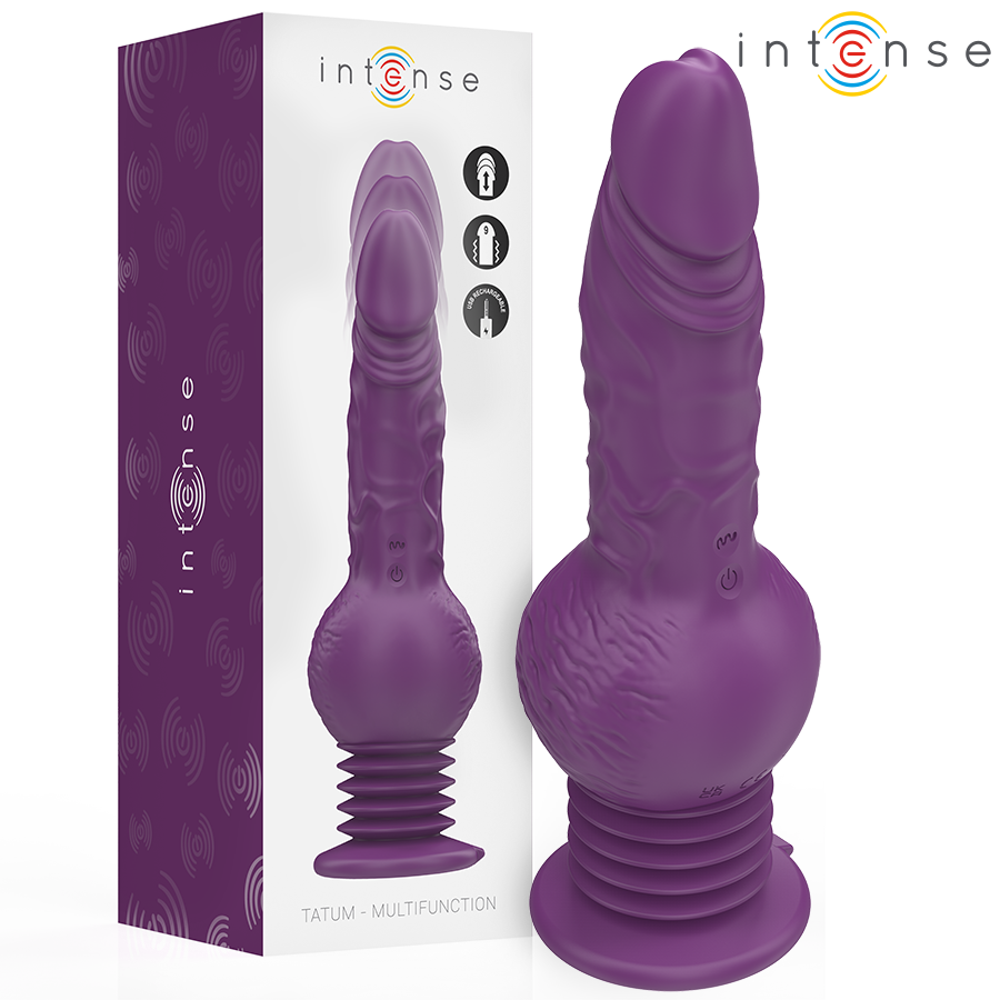 Vibromasseur Rabbit Tatum Violet 24cm - Intense