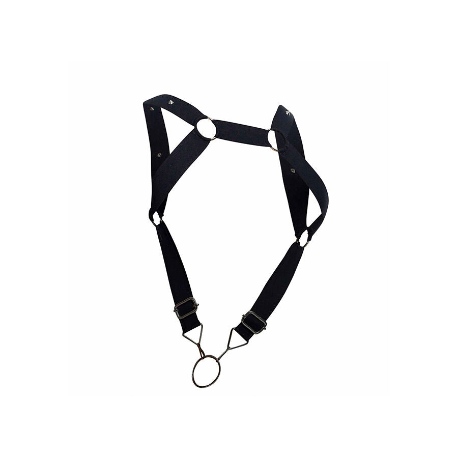 Harnais homme Dungeon dos droit noir - MaleBasics - MOB