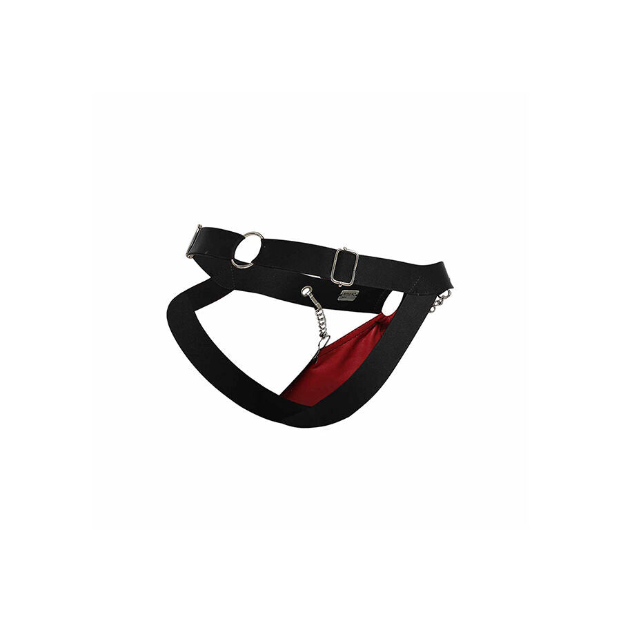 Jockstrap DNGEON Rouge avec Chaînes Taille Unique - MOB - MOB