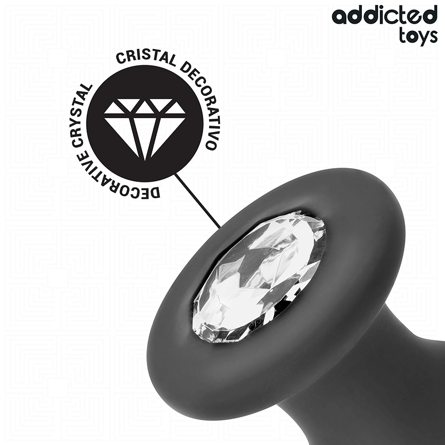 Plug Anal avec Bijou Addicted Toys Taille L 12,6 cm - Addicted