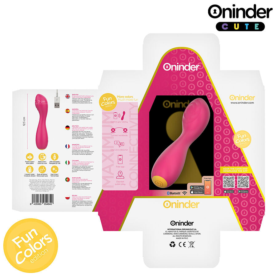Vibromasseur Point G Oninder Cute Love Buddy Rose - Oninder