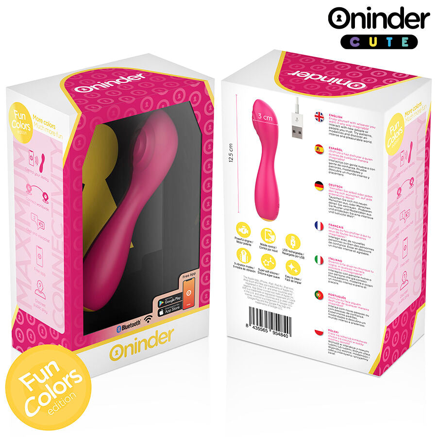 Vibromasseur Point G Oninder Cute Love Buddy Rose - Oninder