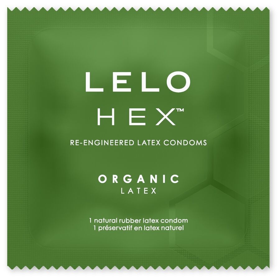 LELO - Préservatifs BIO Hex Organic - Boîte de 3