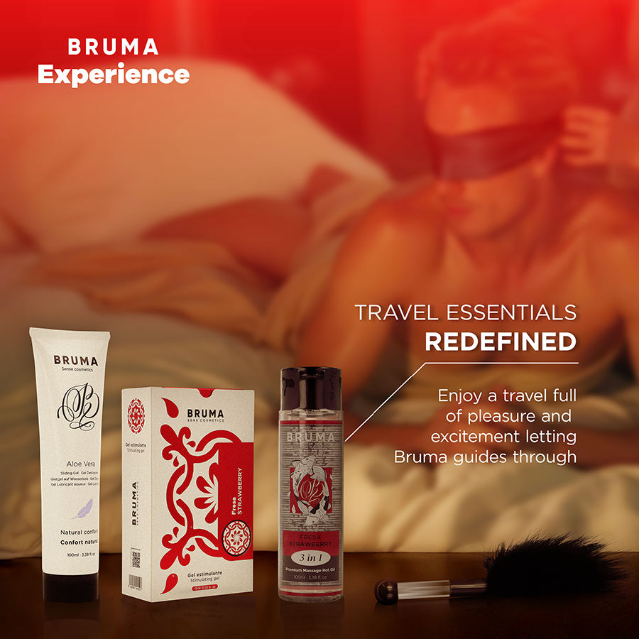 Kit Intime Xperience Tentation Fraise Douce - Bruma