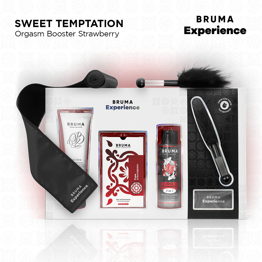 Kit Intime Xperience Tentation Fraise Douce - Bruma