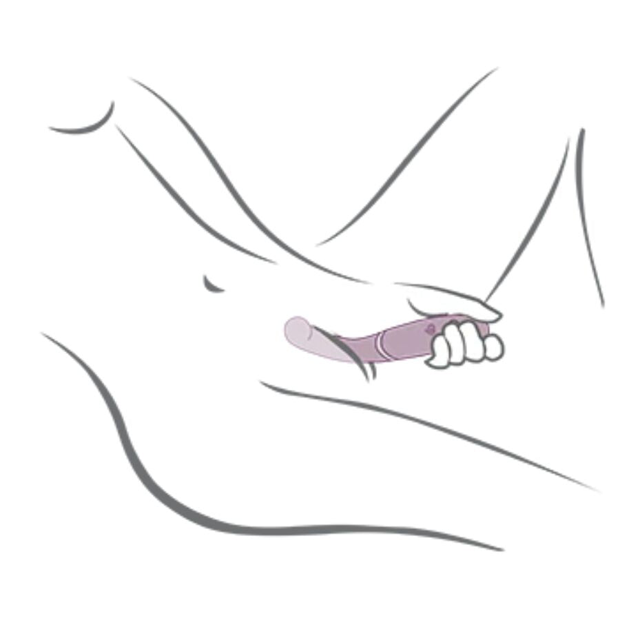 Vibromasseur Double Gemini Violet - Rocks-Off