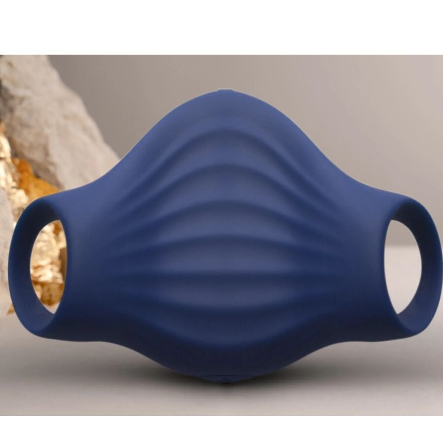 Masturbateur Vibrateur Flexible Palm Blue - Rocks-Off