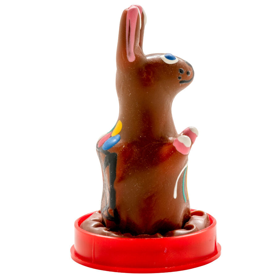 Préservatif Fantaisie Peint Main Lapin de Pâques - Condomerie - CONDOMERIE
