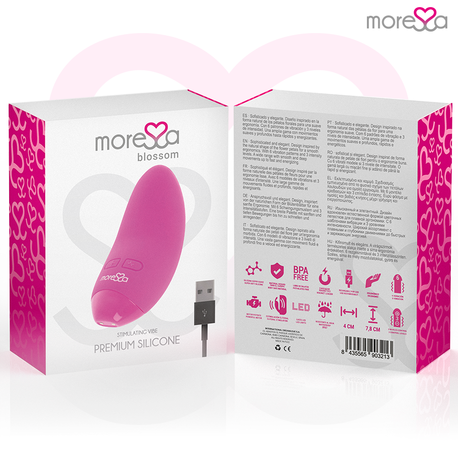 Stimulateur Moressa Blossom rose - Moressa - MORESSA