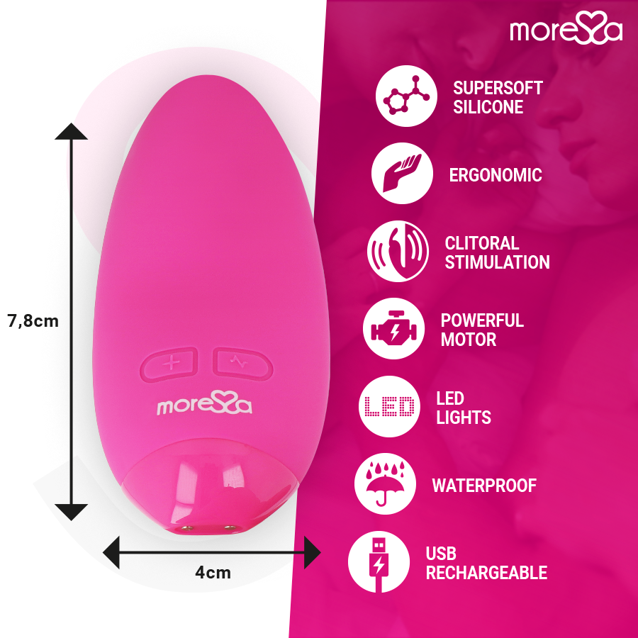 Stimulateur Moressa Blossom rose - Moressa - MORESSA