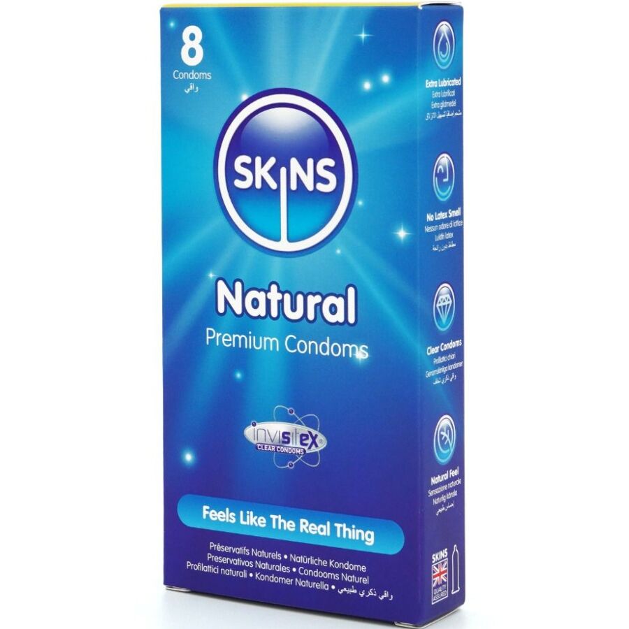 Préservatifs Naturels Premium Pack 8 - Skins - SKINS