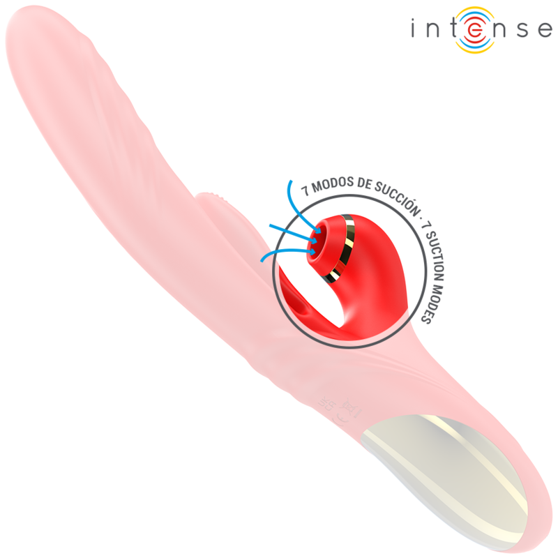 Vibromasseur Karol Multifonction Rouge - Intense