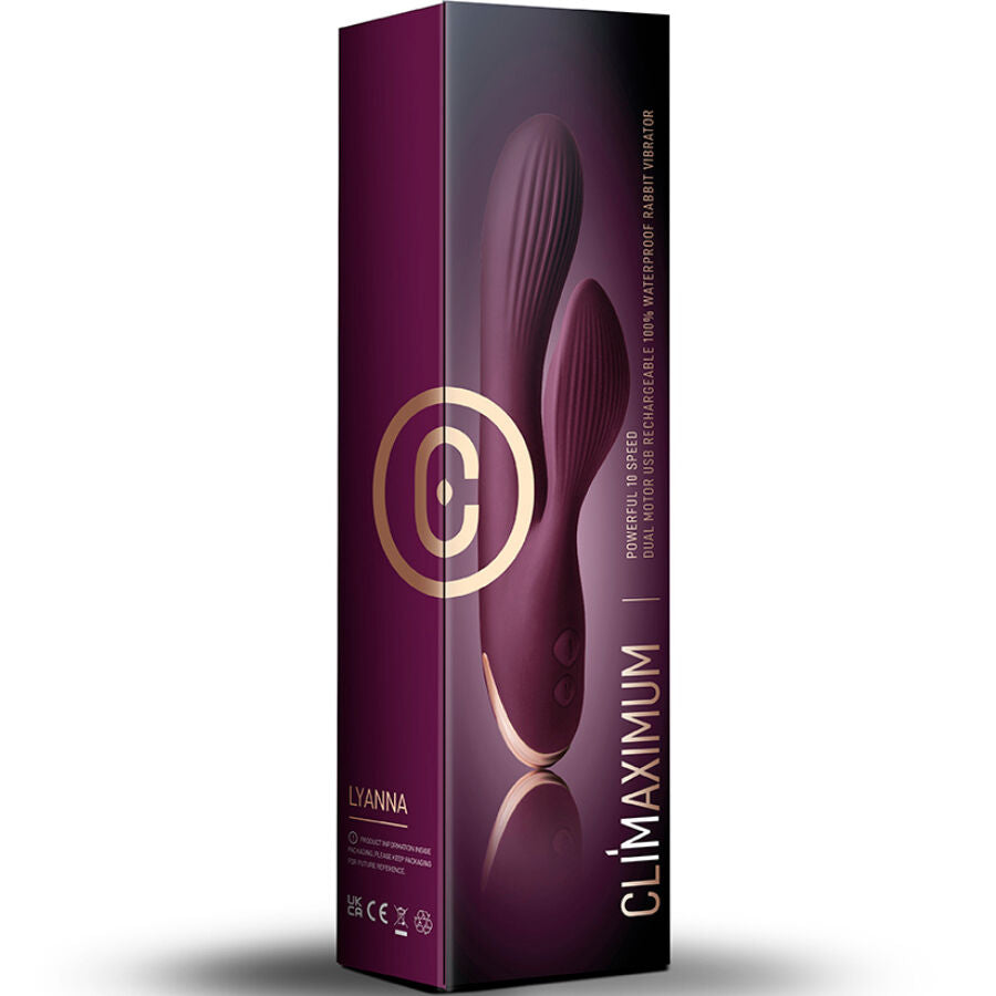 Vibrateur Rabbit Lyanna Double Stimulation - Climaximum