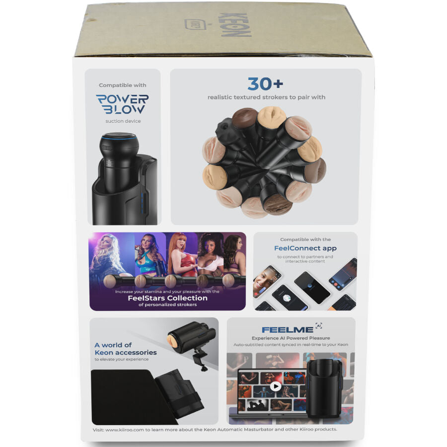 Masturbateur Automatique Keon WiFi Combo + Feel Stroker - Kiiroo