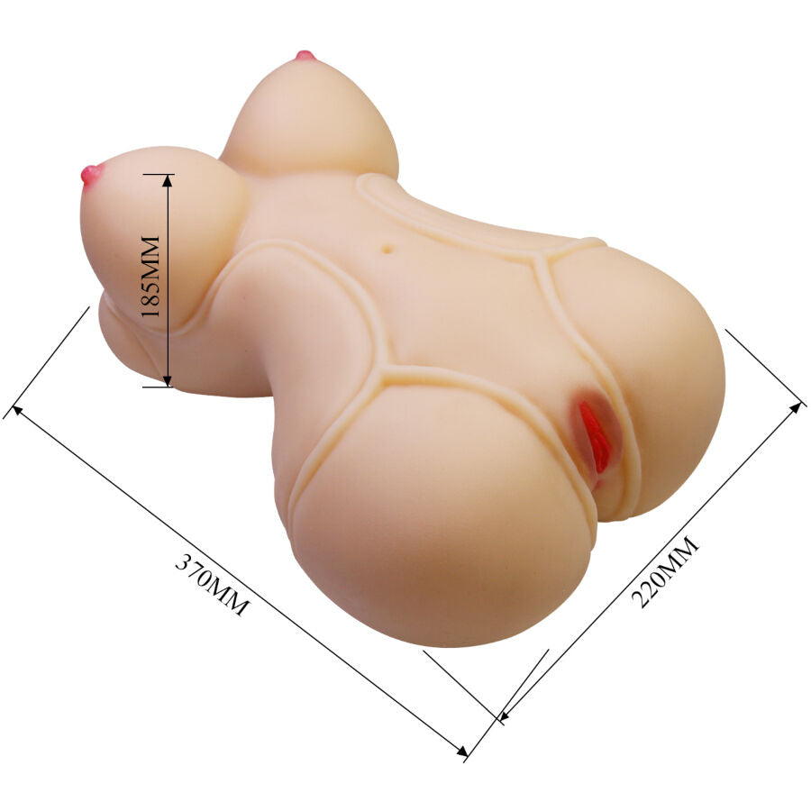 Masturbateur Torse Féminin Diana Double Pénétration - Crazy Bull