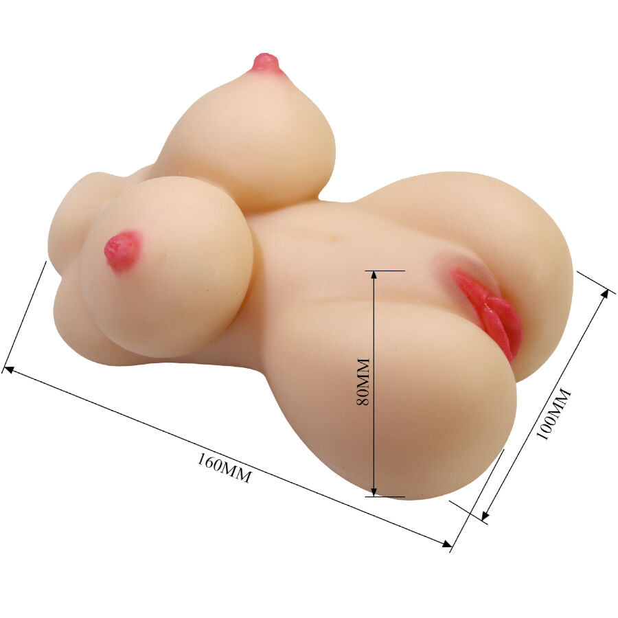 Masturbateur Féminin Herta Mini Torse Réaliste - Crazy Bull