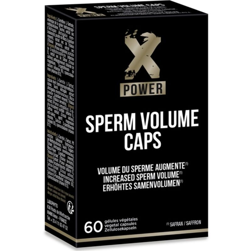 Xpower - Complément alimentaire pour booster volume Sperme Sperm Volume Caps – 60 gélules