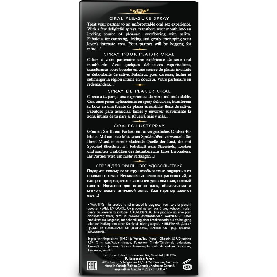 Spray Oral Waves Pleasure Seductive Pastèque - Shunga - SHUNGA APHRODISIACS