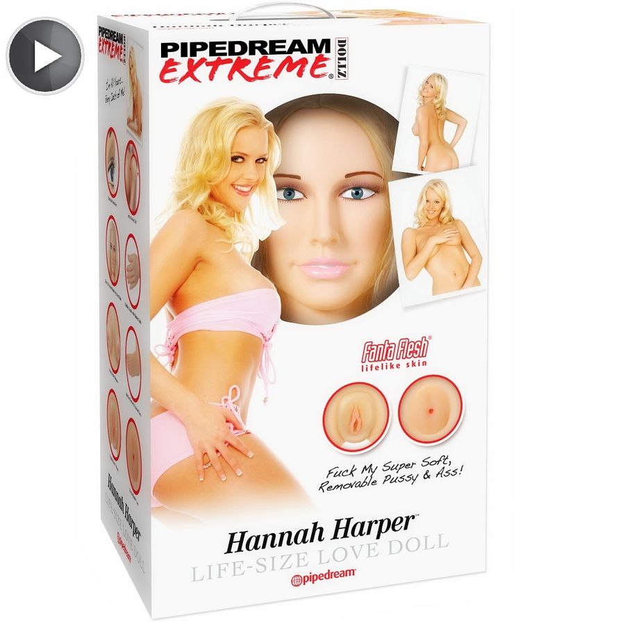 Poupée Gonflable Hannah Harper Fanta-Flesh - Extreme Dollz