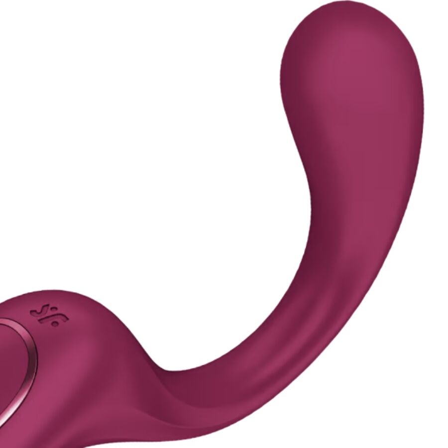 Vibromasseur Lapin G for Goddess 2 Bordeaux - Satisfyer