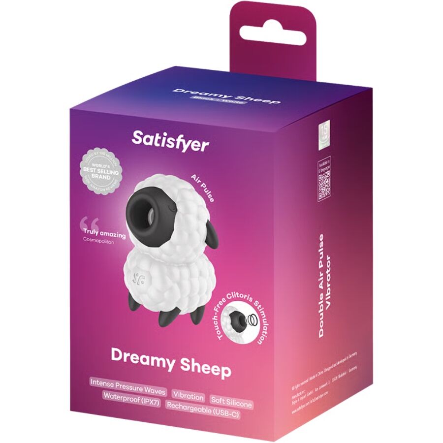 Vibromasseur Pulsations Air Dreamy Sheep Mouton - Satisfyer