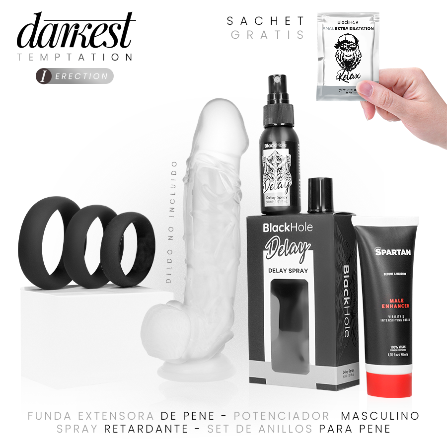 Pack Stimulation Darkest Temptation 1 Erection - Spartan - DARKEST TEMPATION