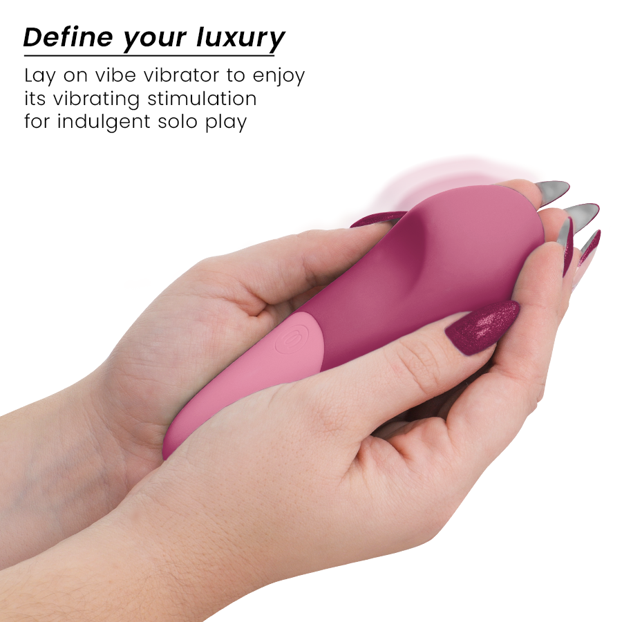 Vibromasseur Womanizer Vibe Lay-On Rose - Womanizer