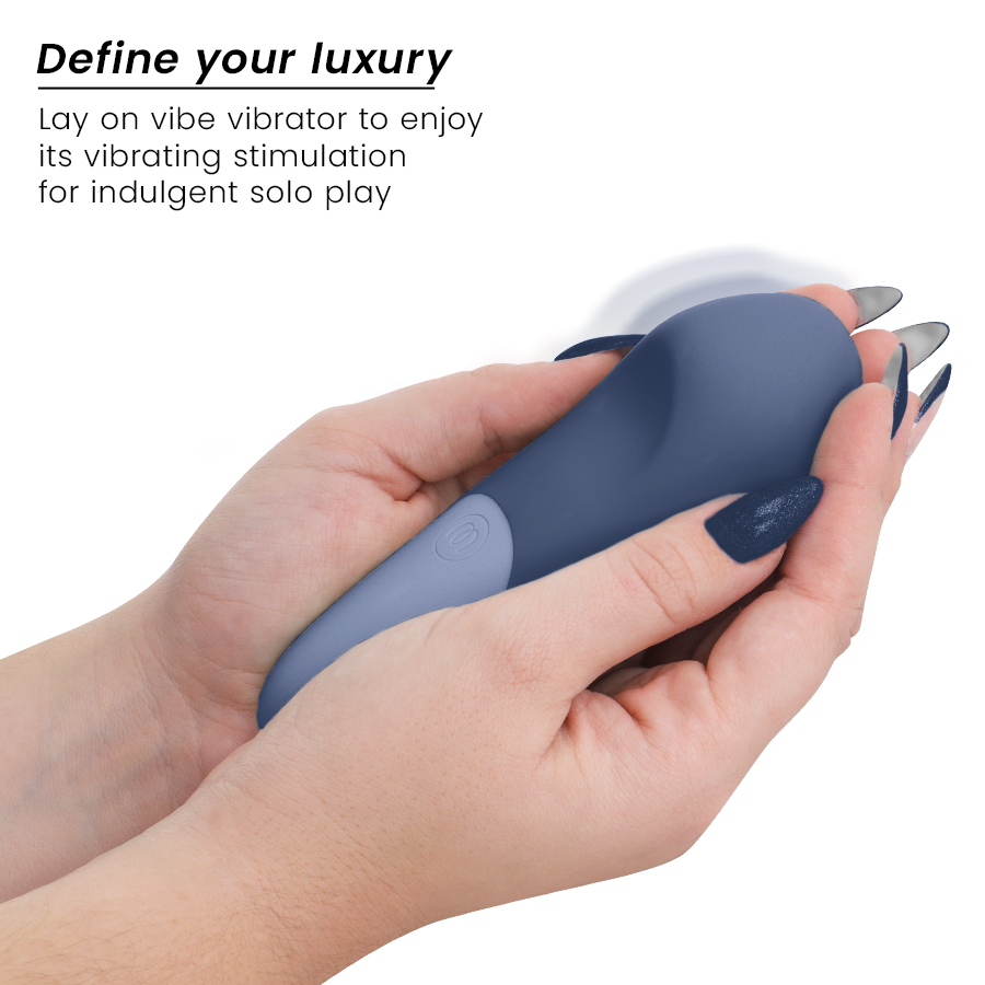 Vibromasseur Womanizer Vibe Lay-On Bleu Foncé - Womanizer