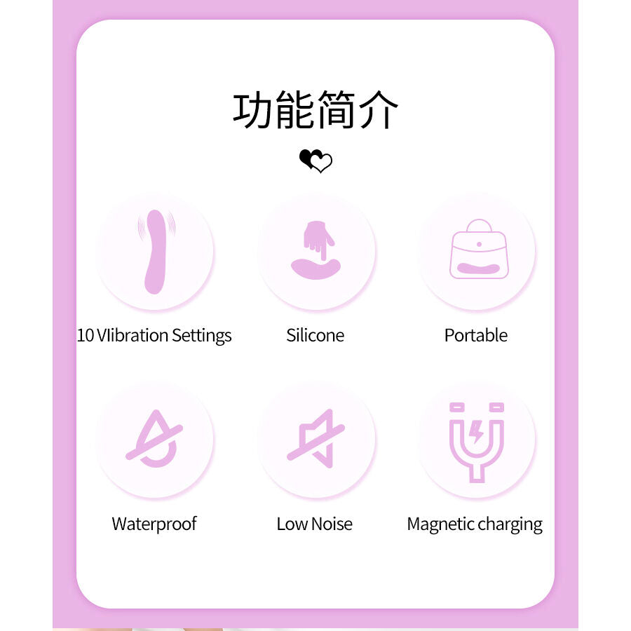 Vibromasseur Pretty Love DJ Dick Violet Point G - Pretty Love