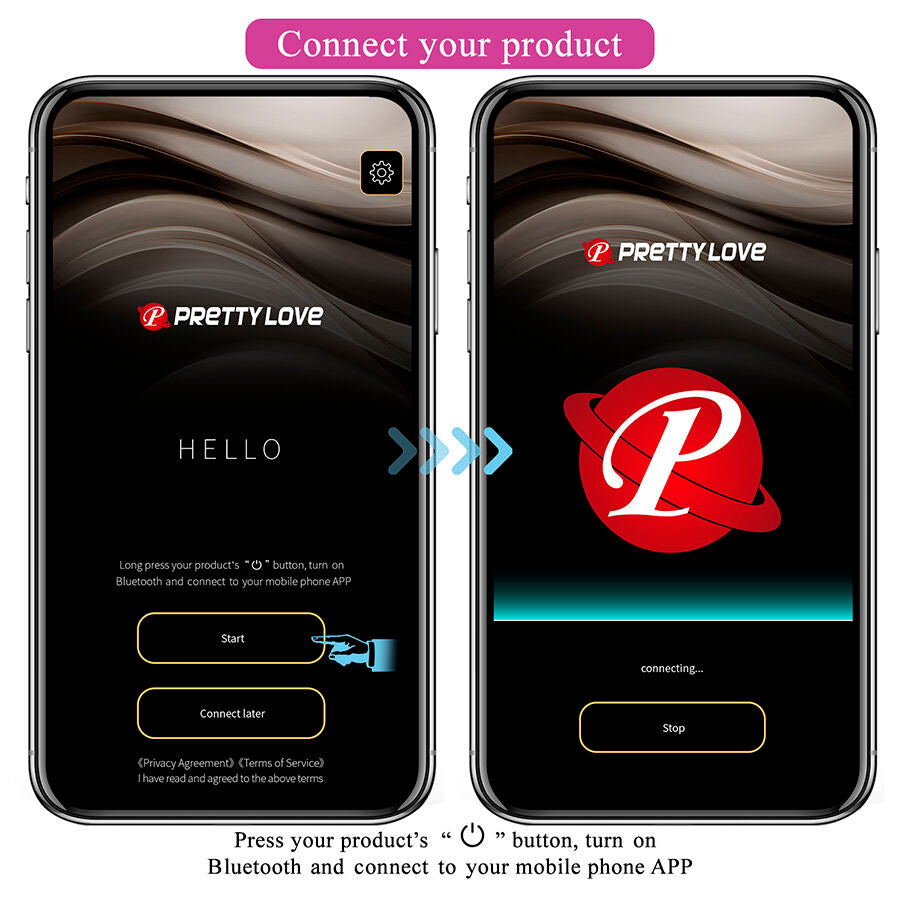 Vibrateur Connecté Pretty Love Dora Invisible - Pretty Love