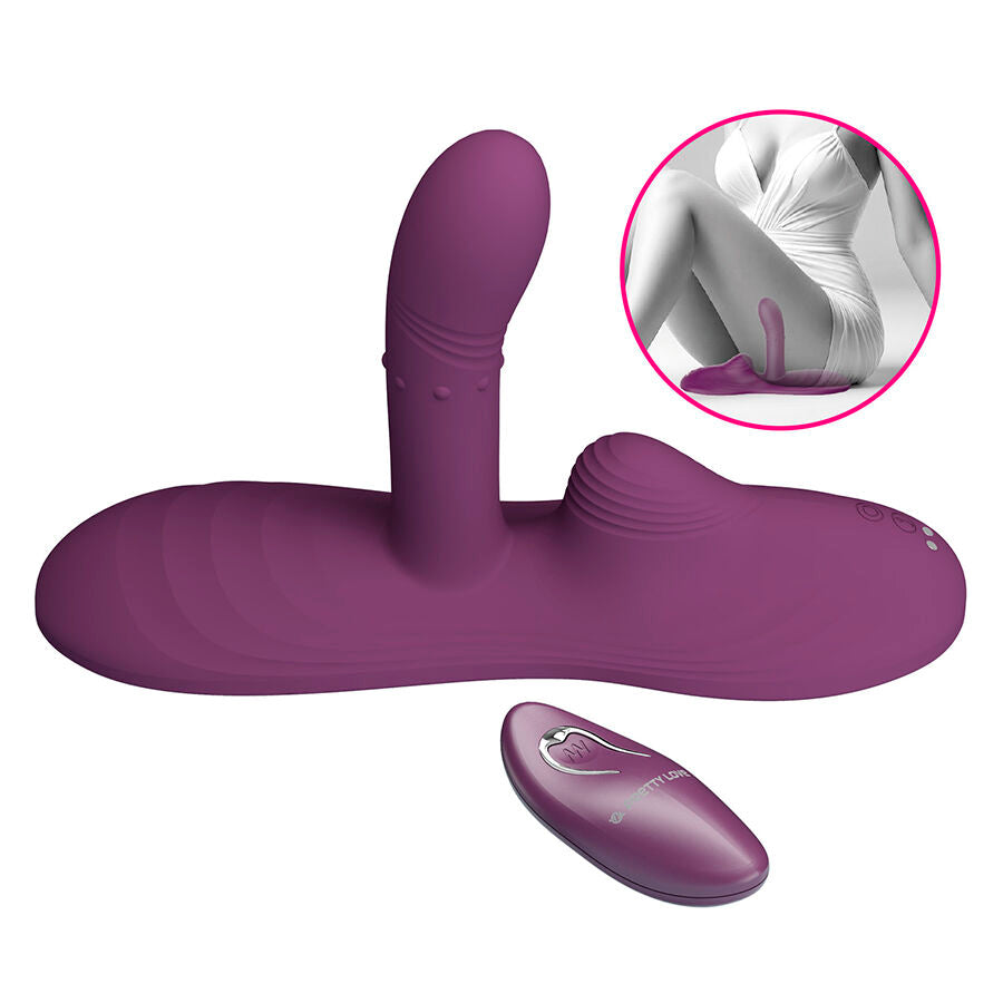 Vibrateur Position Assise Luka avec Chauffant - Pretty Love