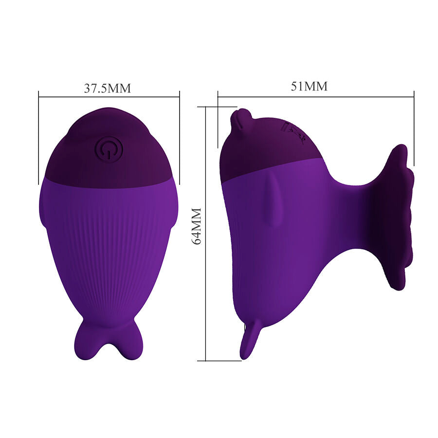 Stimulateur Pretty Love Dolphin Mini Violet - Pretty Love
