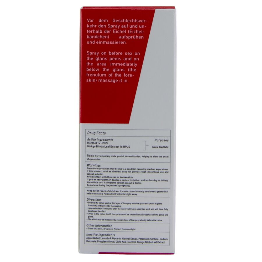 Spray Retardateur Rhino Long Power 10ml - Hot