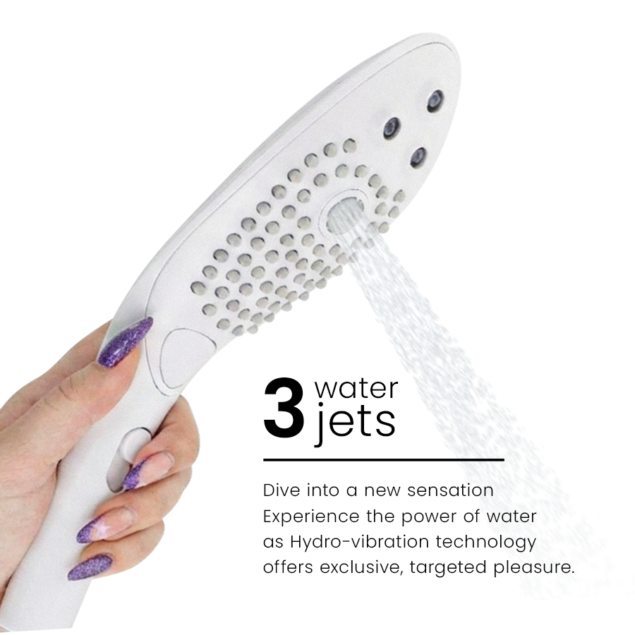 Pommeau de Douche Stimulant Womanizer Wave Blanc - Womanizer