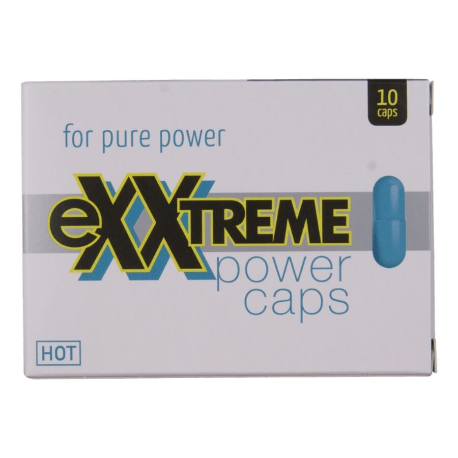 Capsules Stimulantes Exxtreme Puissance Man 10 Unités - Hot