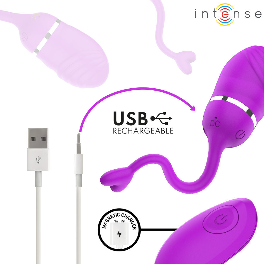 Œuf Vibrant Sookie Violet à Télécommande - Intense Remote Control