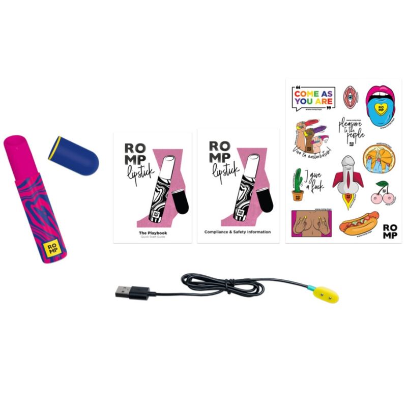 Stimulateur Clitoridien Lipstick 7 Niveaux - Romp